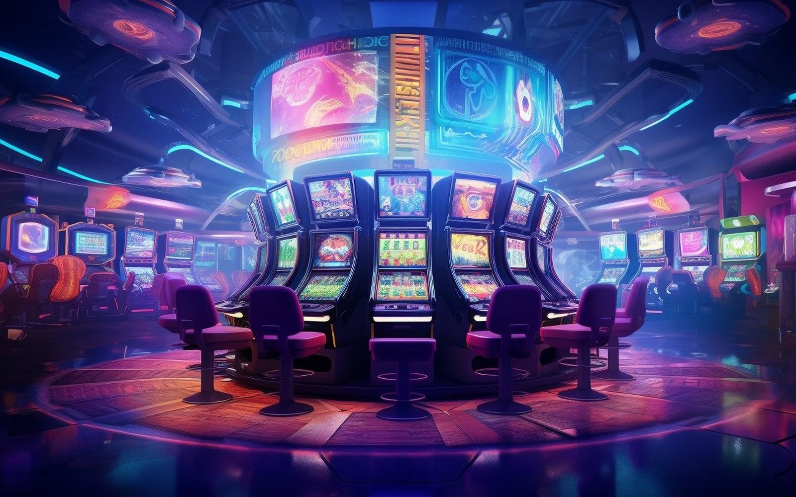 Antarmuka slot mobile dengan gulungan, simbol wild, dan tombol permainan
